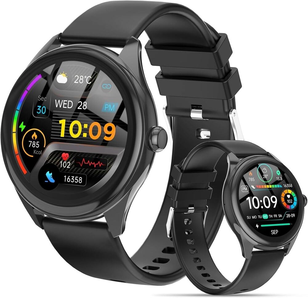 DIVOAZBVO TG02 Smart Watch Bluetooth Call 120 Sports Heart Rate iPhone Android